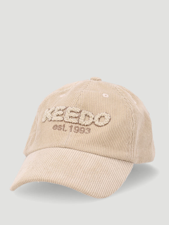 Boys Corduroy Cap - Biscuit