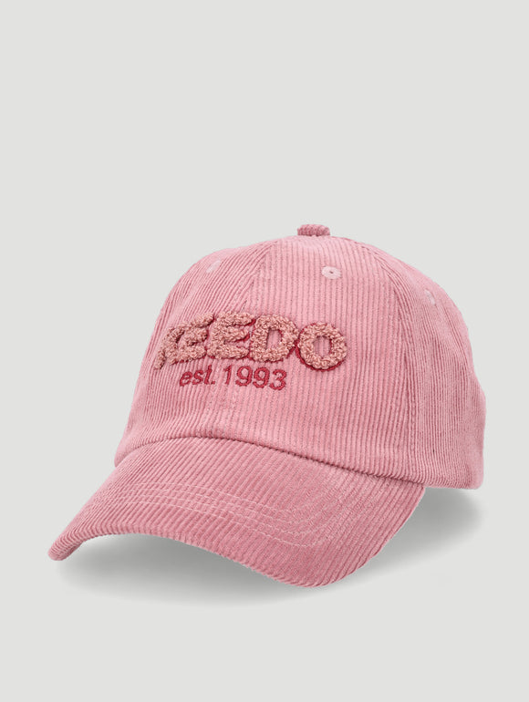 Girls Corduroy Cap - Blush
