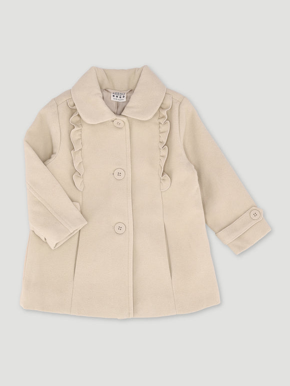 Baby Girls Melton Coat