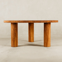 Chiselled Coffee Table – Brown