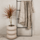 Sublime Wave Knitted Throw – Grey