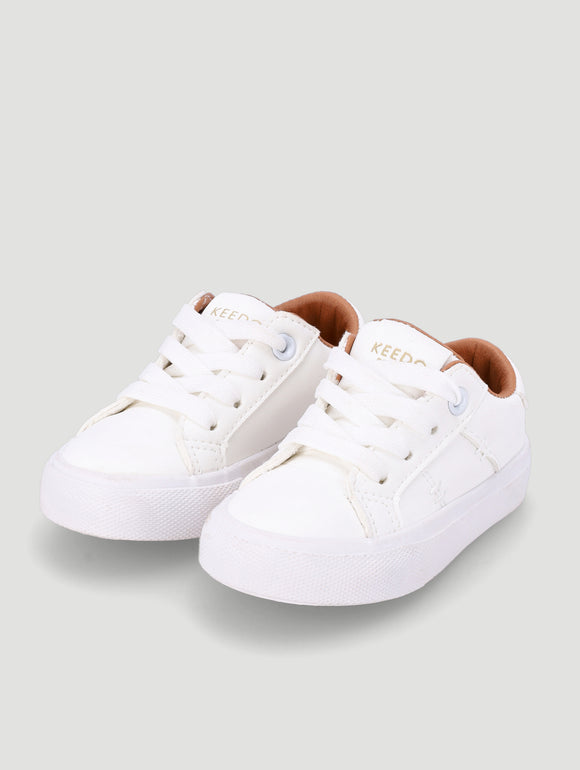 Boys All White Sneaker