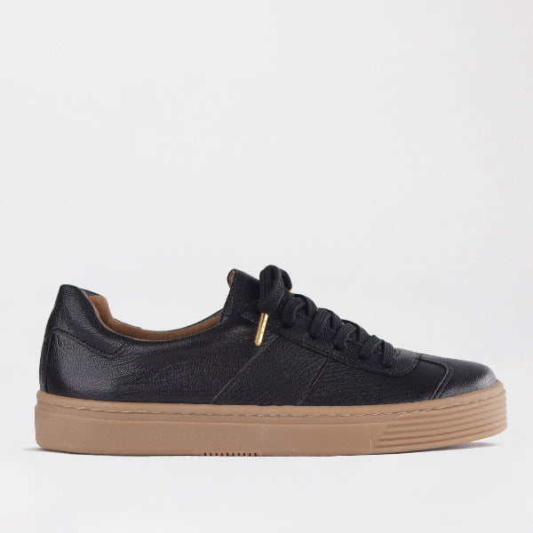 Mary Jane Suede Flat In Brown - 13012