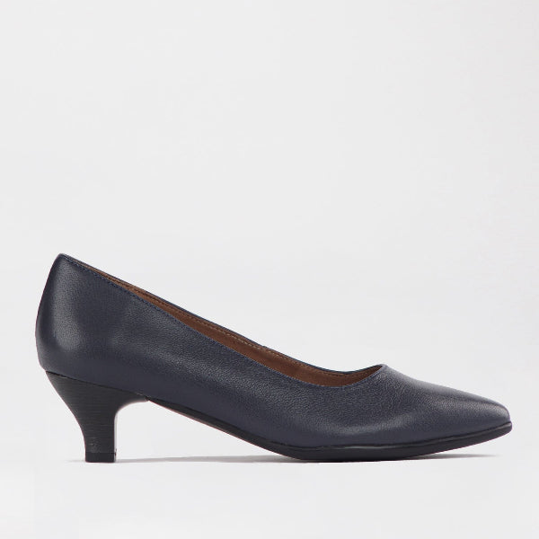 Mary Jane Suede Flat In Brown - 13104