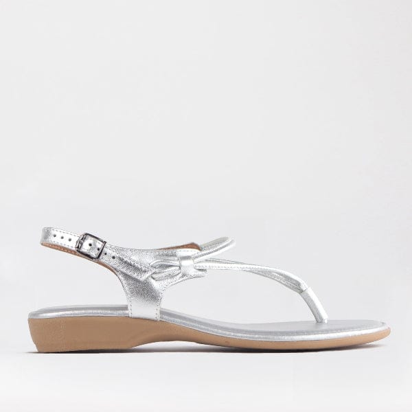 Mary Jane Suede Flat In Brown - 13140