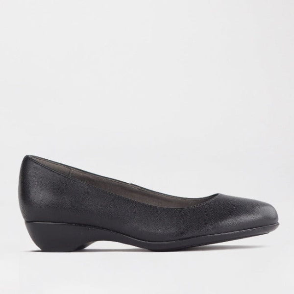Mary Jane Suede Flat In Brown - 13122