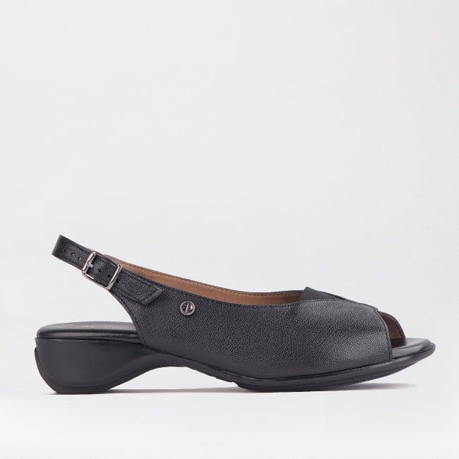 Mary Jane Suede Flat In Brown - 13134