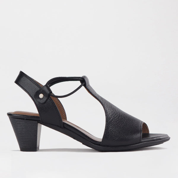 Mary Jane Suede Flat In Brown - 13037