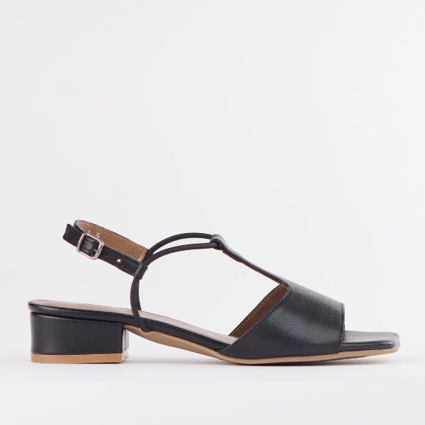 Mary Jane Suede Flat In Brown - 13040