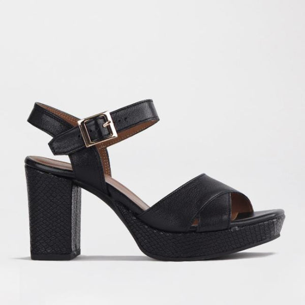Mary Jane Suede Flat In Brown - 13058