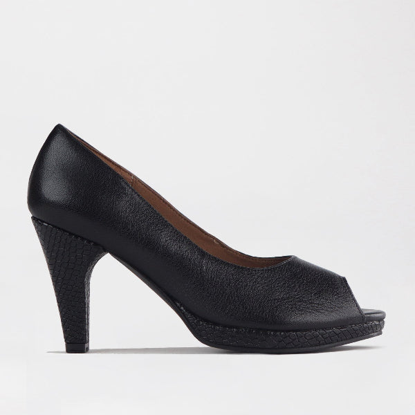 Mary Jane Suede Flat In Brown - 13033