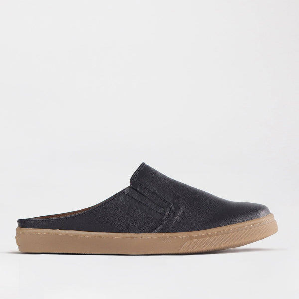 Mary Jane Suede Flat In Brown - 13034