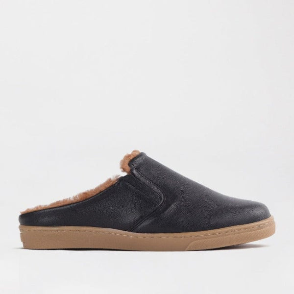 Mary Jane Suede Flat In Brown - 13067