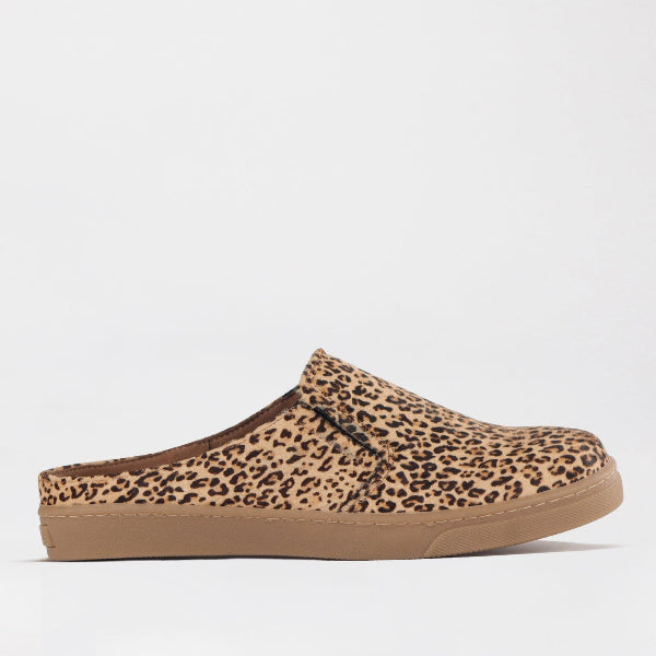 Mary Jane Suede Flat In Brown - 13041