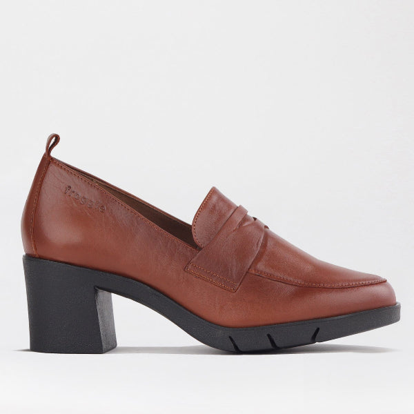 Mary Jane Suede Flat In Brown - 13076