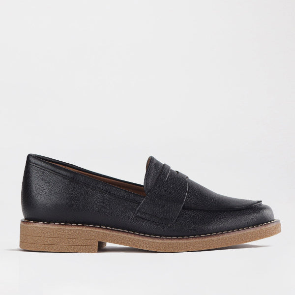 Mary Jane Suede Flat In Brown - 13160