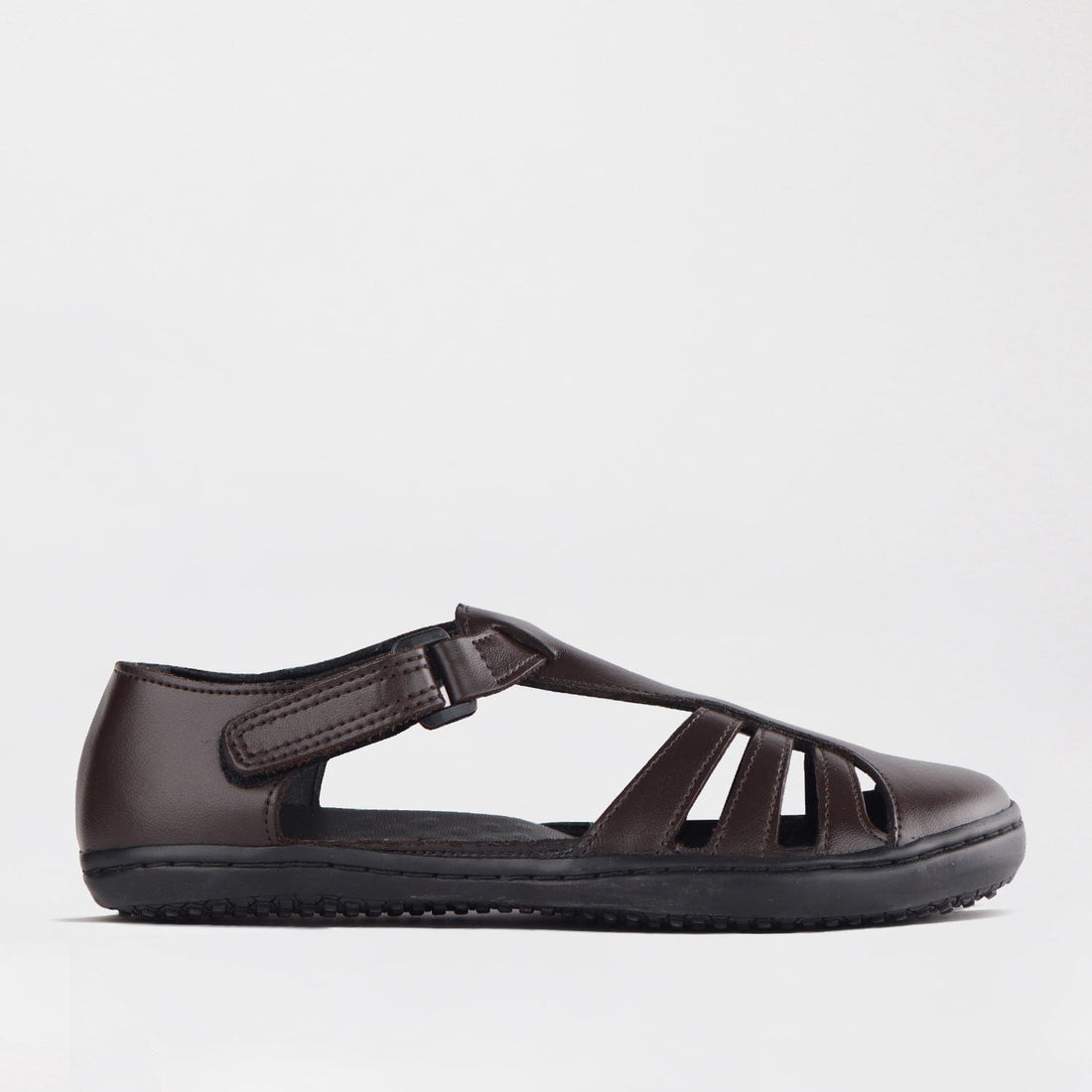 Girls School Sandal In Brown Sizes 28 - 35 - 7810