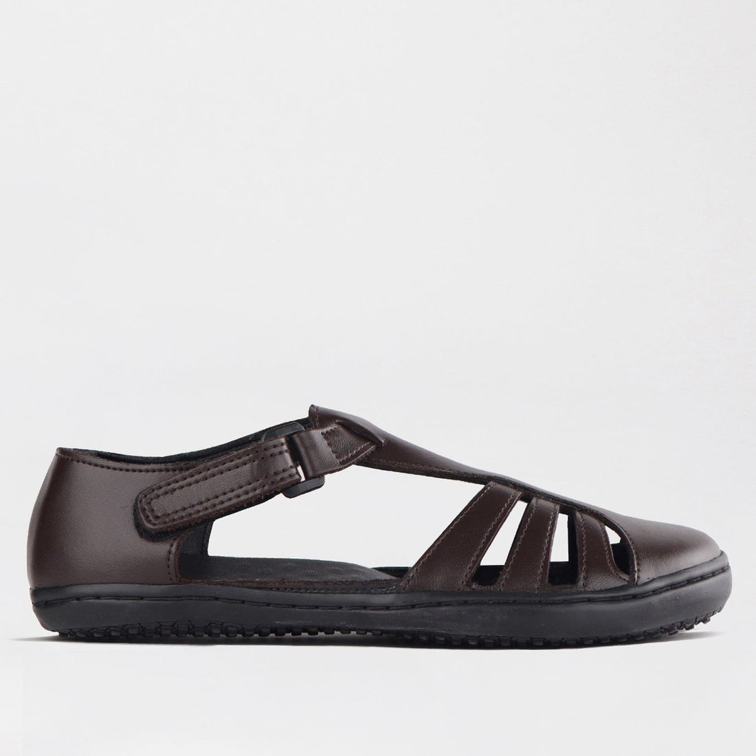 Girls School Sandal In Brown Sizes 36 - 43 - 7811