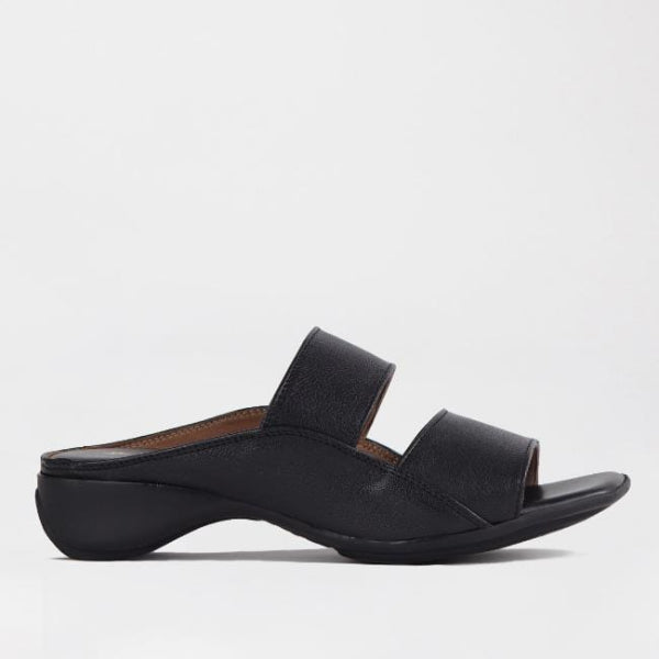 Mary Jane Suede Flat In Brown - 13125