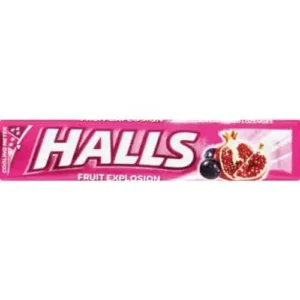 halls tube fruit explosion