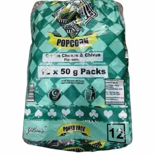 pokerface cream cheese and chives 12X50g
