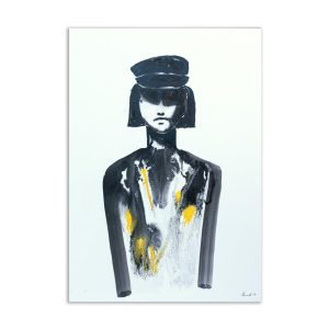 South african africa artist Naeemah Petersen Girl Ink 42 30 Framed 300x300 1.jpg