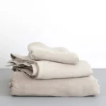 Mungo 100 Linen Bedding Natural Flax 02